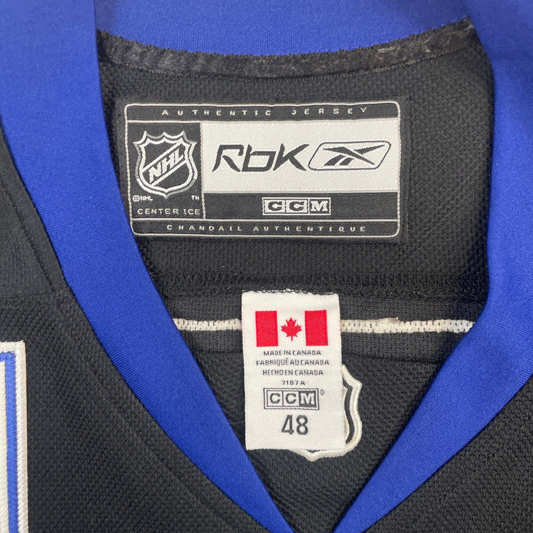 Tampa Bay Lightning Steven Stamkos Authentic Reebok Jersey Size 48 NHL