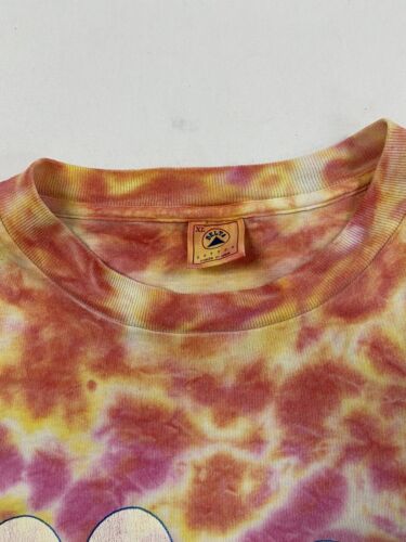 Vintage Woodstock 2 More Days Peace Music Tie Dye T-Shirt XL Festival 1994 90s