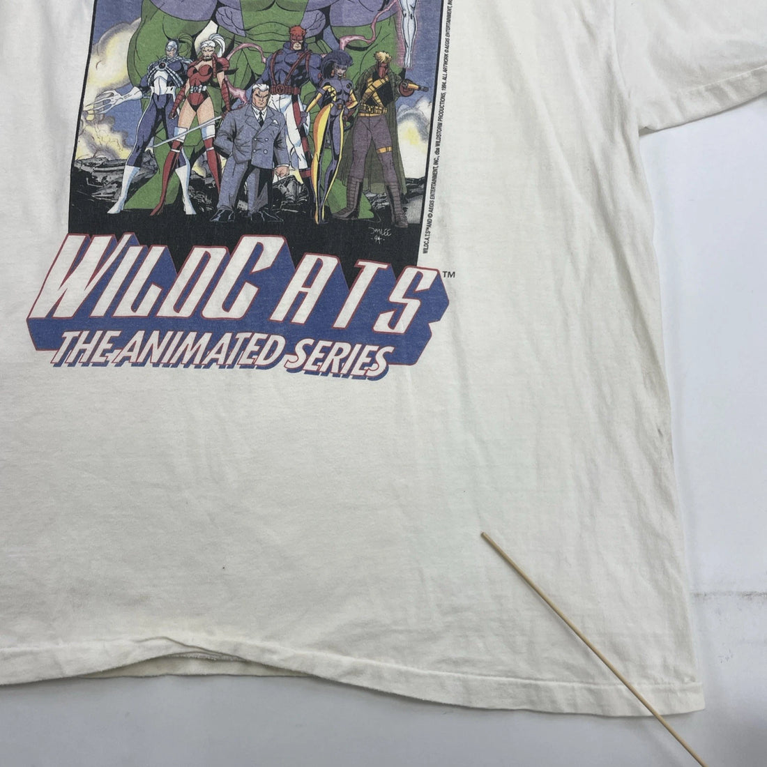 Vintage Wildcats The Animated Series T-Shirt Size XL Comics 1994