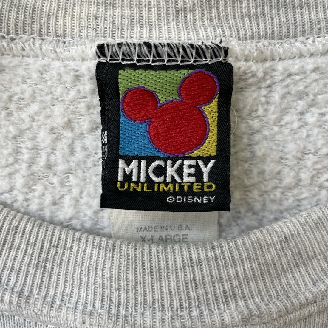 Vintage Mickey Mouse Disney Iowa Crewneck Sweatshirt Size XL 90s