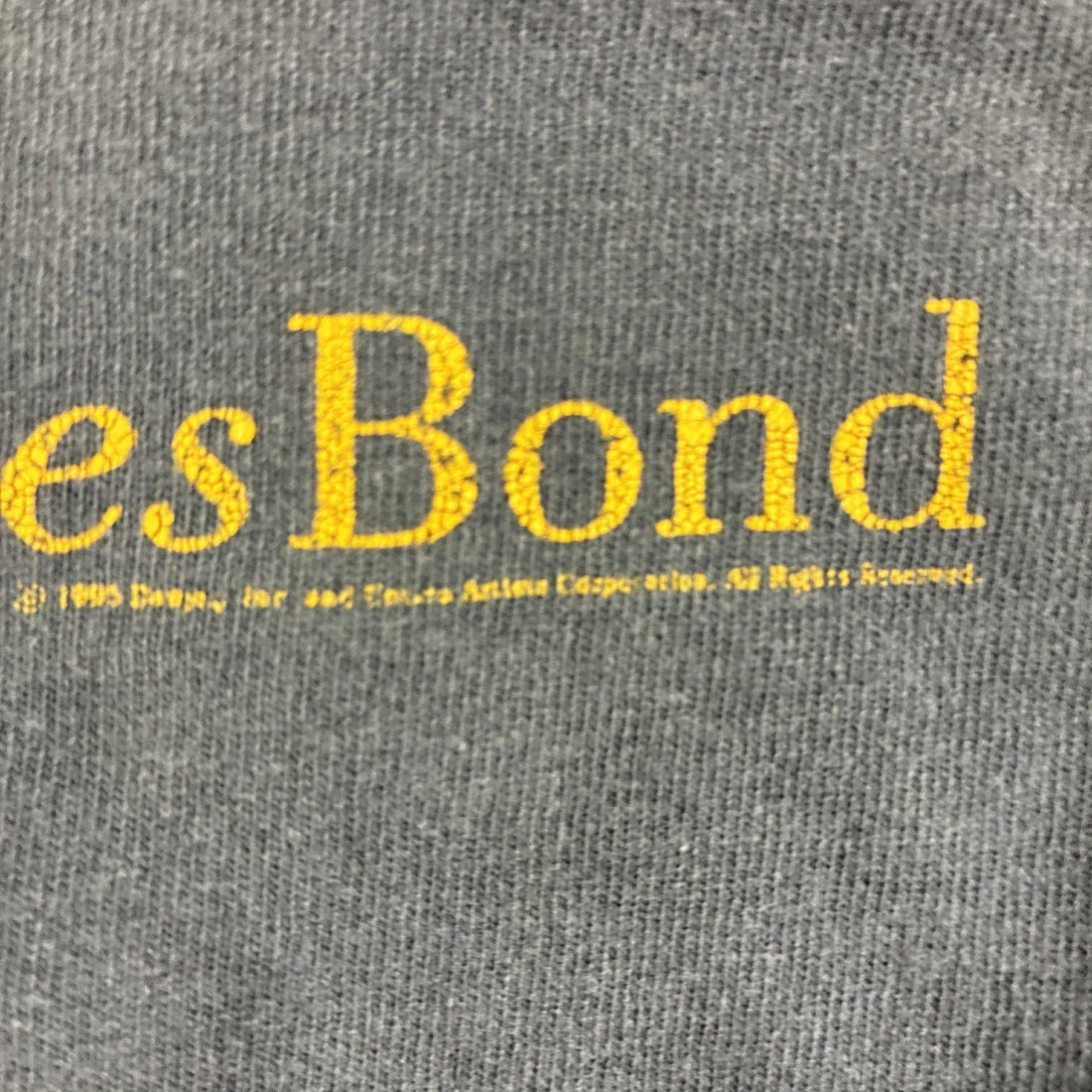 Vintage James Bond Goldeneye 007 Promo T-Shirt Size Large 90s