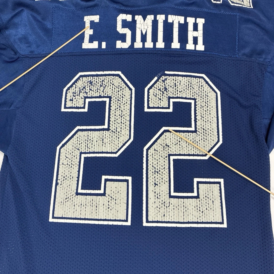 Vintage Dallas Cowboys Emmitt Smith Authentic Russell Athletic Jersey 48 NFL