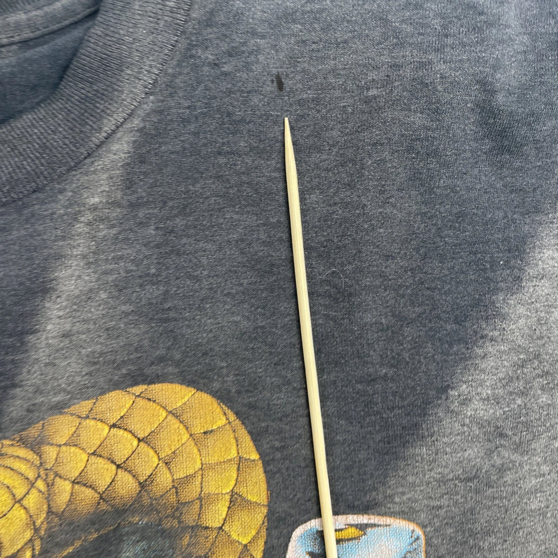 Vintage 3D Emblem Harley Davidson Motorcycles Snake T-Shirt XL 1989 80s