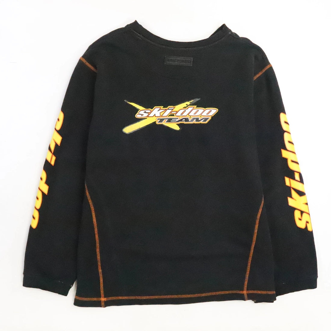 Ski Doo Team Flame Crewneck Sweatshirt Size XL Spell Out