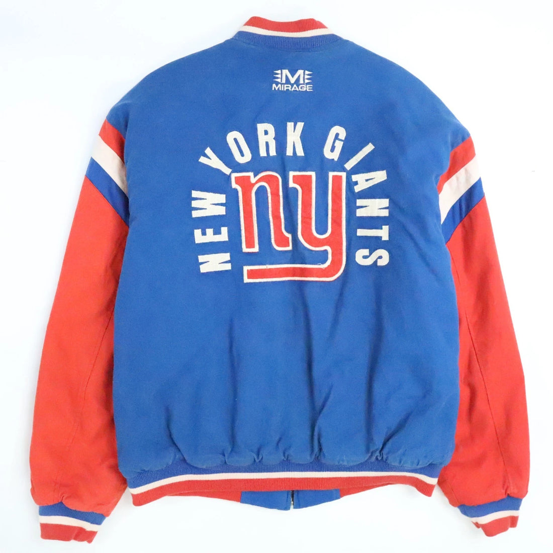 New York Giants Mirage Bomber Jacket Size Medium Throwback Collection NFL