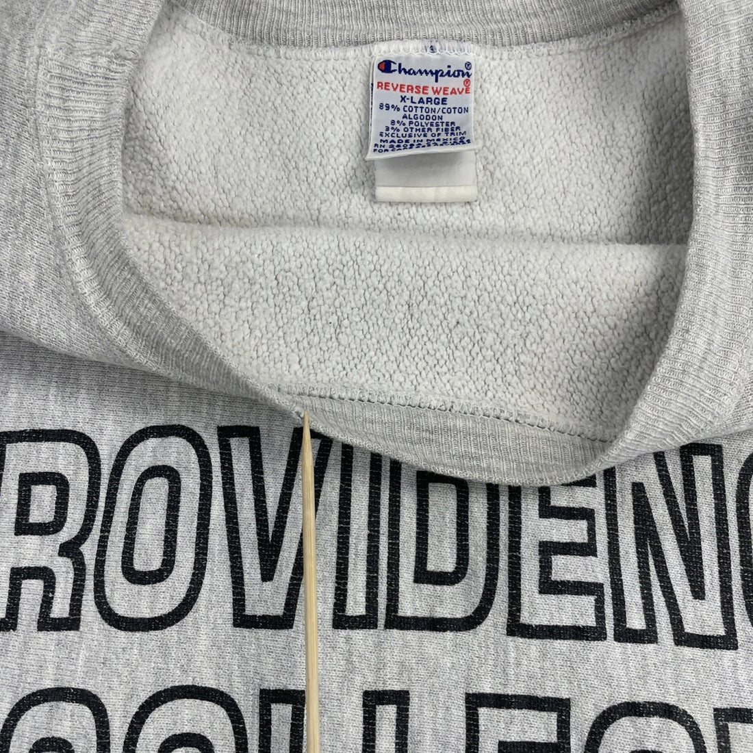 Vintage Providence College Champion Reverse Weave Sweatshirt XL 90s