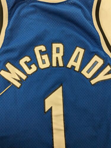 Vintage Orlando Magic Tracy McGrady Nike Swingman Jersey Size 4XL Blue NBA