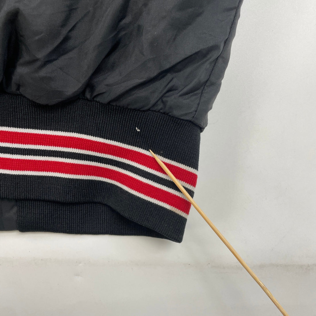 Vintage SCSU Bomber Jacket Size Large Black
