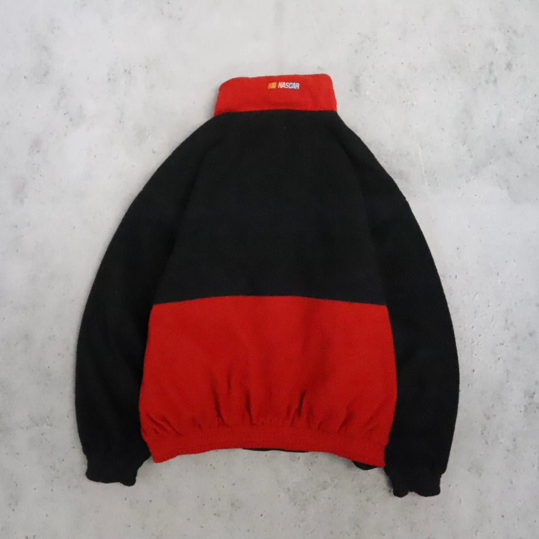 Vintage NASCAR Racing Fleece Jacket Size XL Reversible