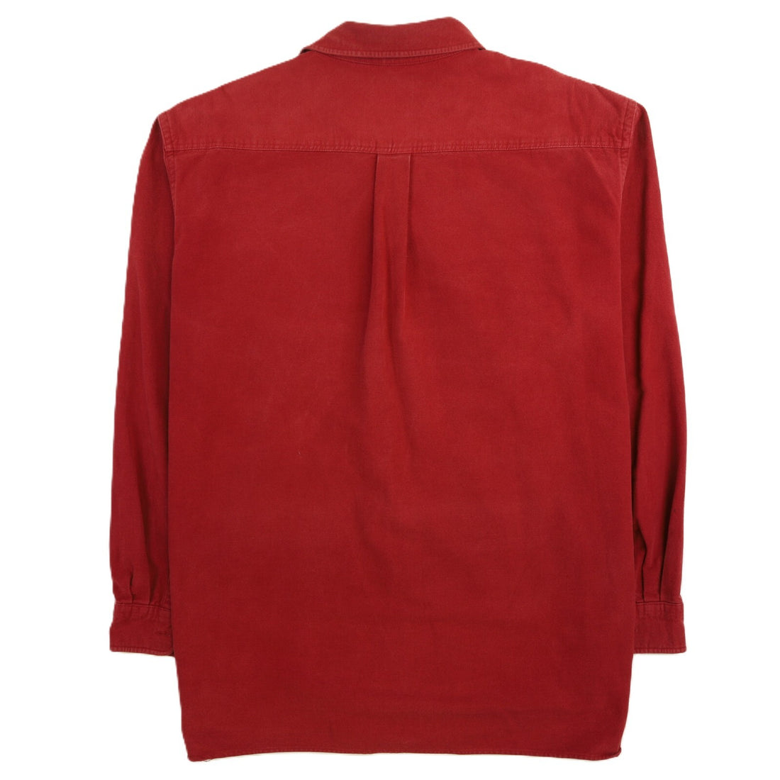 Vintage L.L. Bean Button Up Shirt Size XL Red