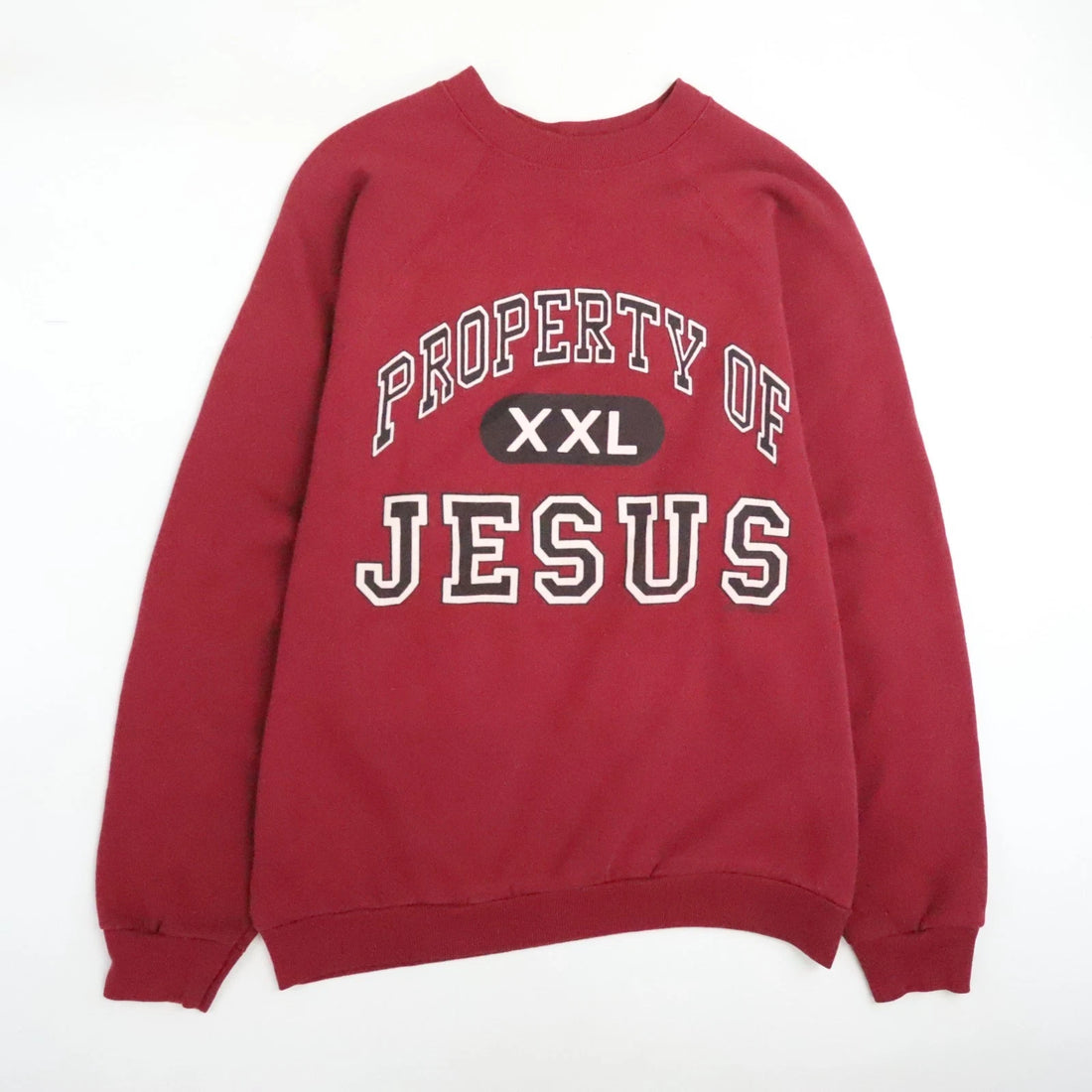 Vintage Property Of Jesus Crewneck Sweatshirt Size Large
