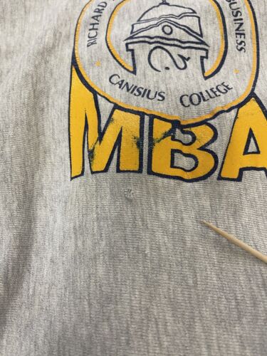 Vintage Richard J Wehle MBA Champion Reverse Weave Sweatshirt XL 90s