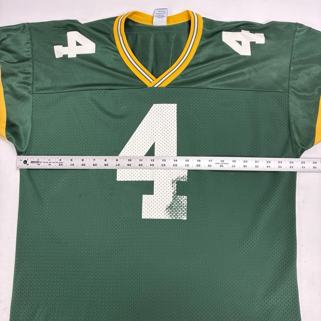Vintage Green Bay Packers Brett Favre Champion Jersey Size 48 NFL