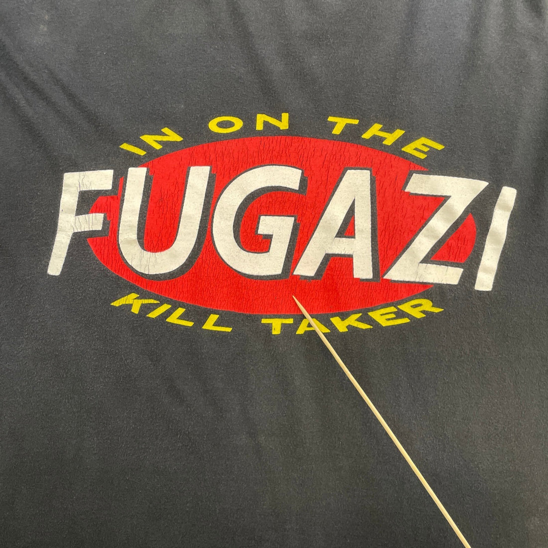 Vintage Fugazi In On The Kill Taker Long Sleeve T-Shirt Size XL Punk Band Tee