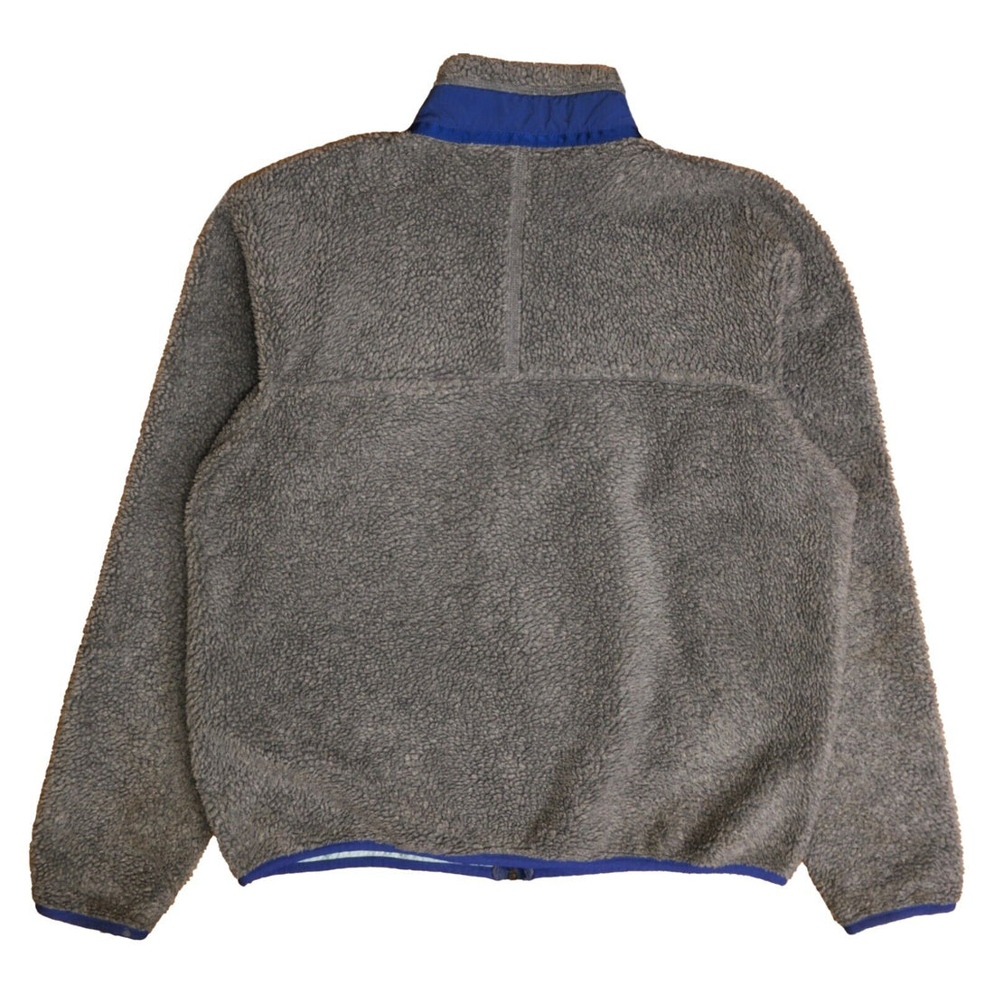 Vintage Patagonia Retro-X Deep Pile Fleece Jacket Size Large Gray
