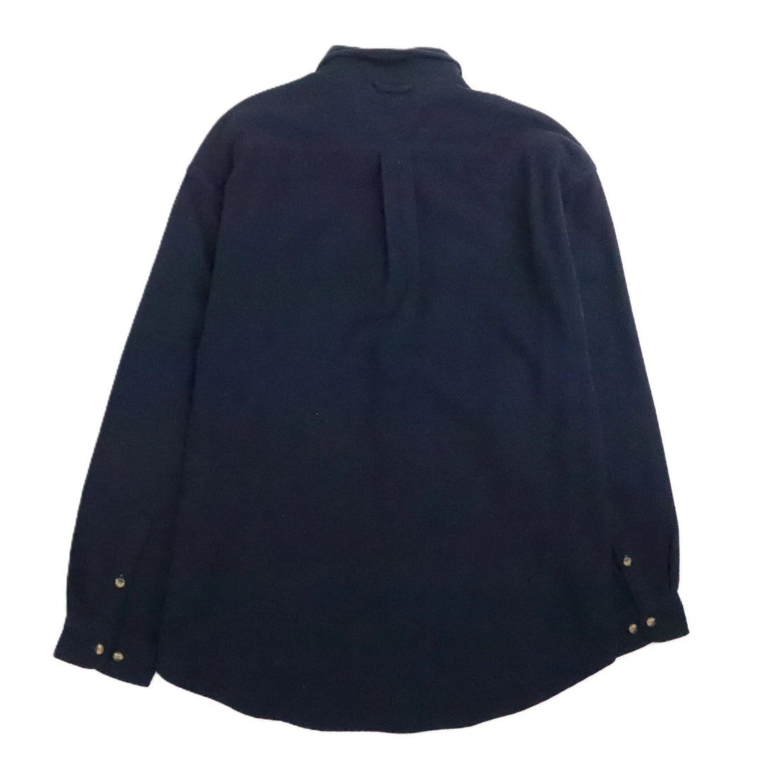Vintage Tommy Hilfiger Wool Button Up Shirt Size Large Blue