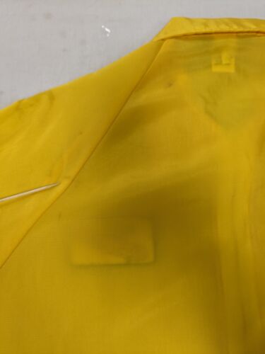 Vintage Dekals Light Racing Jacket Size Medium Yellow