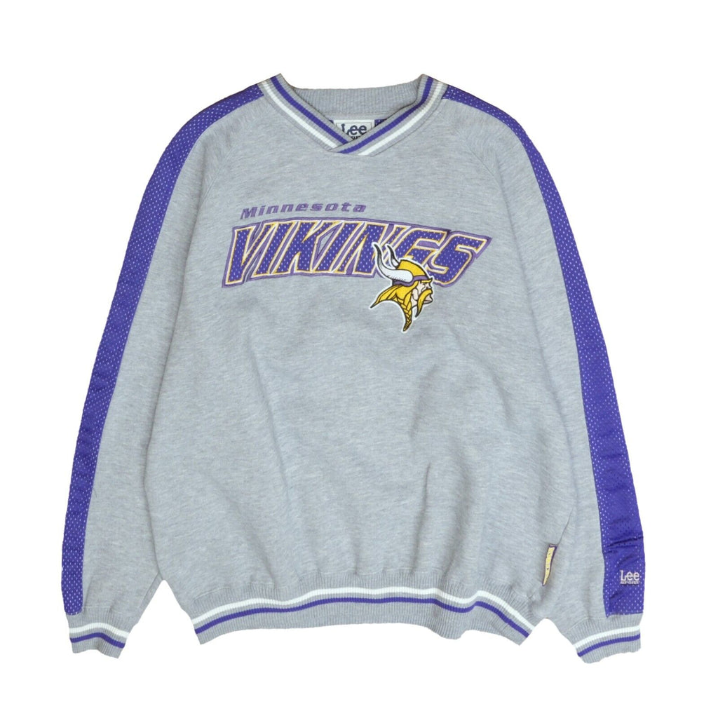 Vintage Minnesota Vikings Crewneck Sweatshirt Lee Sport Made -   New  Zealand