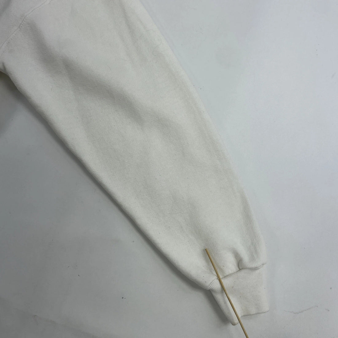 Vintage Russell Athletic Cardigan Sweatshirt Size Large White 90s