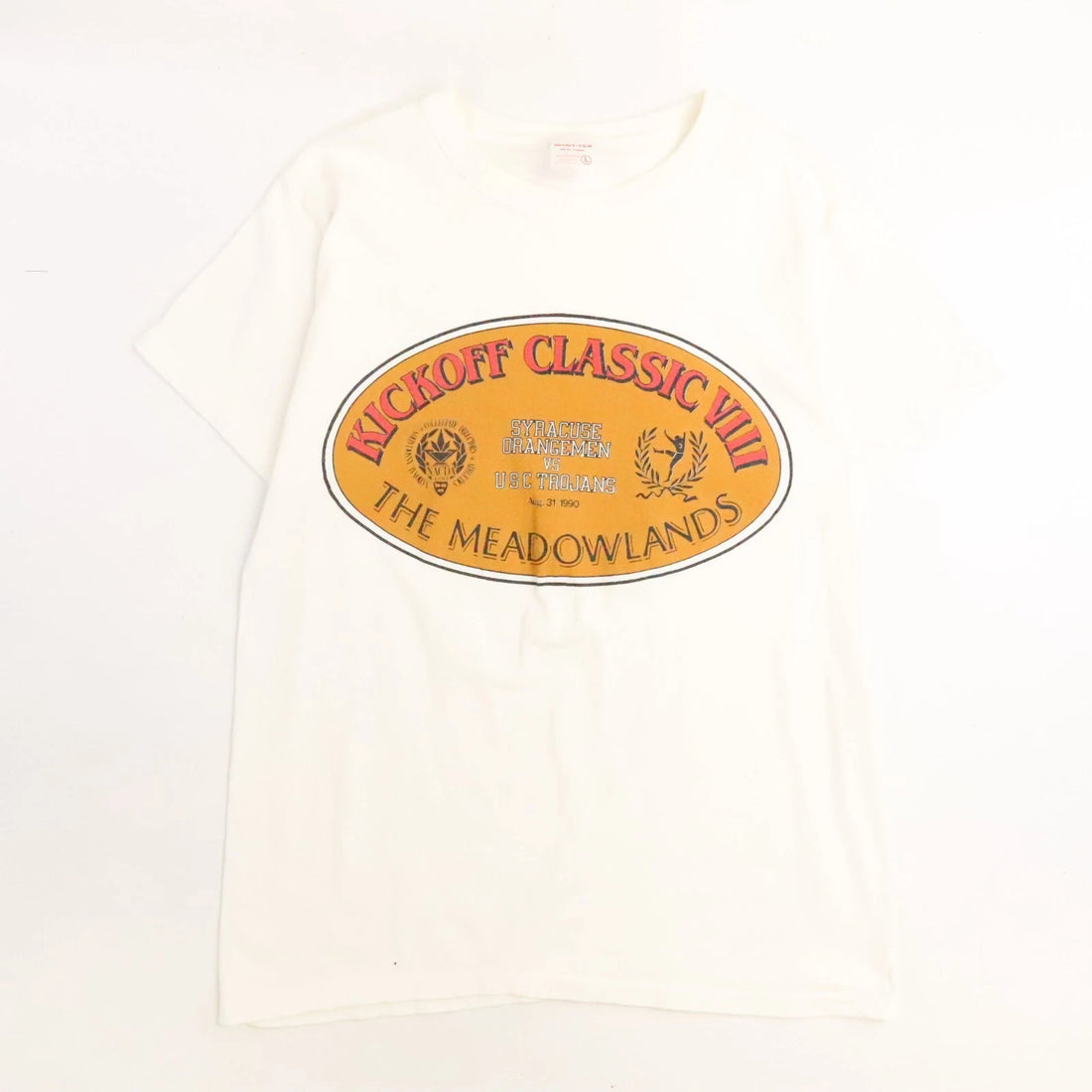 Vintage Kickoff Classic VIII Syracuse USC Meadowlands T-Shirt Size Large NCAA