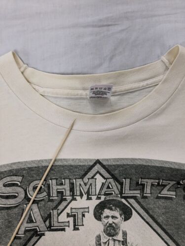 Vintage Schmaltz Alt Put a Little Schmaltz Alt Beer T-Shirt Size XL