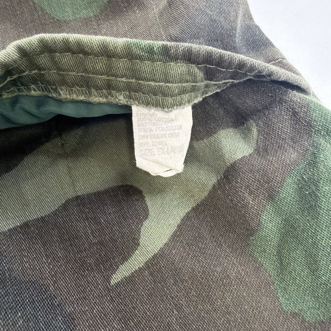 Vintage Hunting Camo Vest Jacket Size XL Reversible 50s 60s