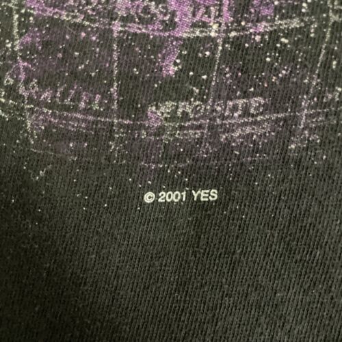 Vintage Yes Magnification T-Shirt Size 2XL Band Tee 2001