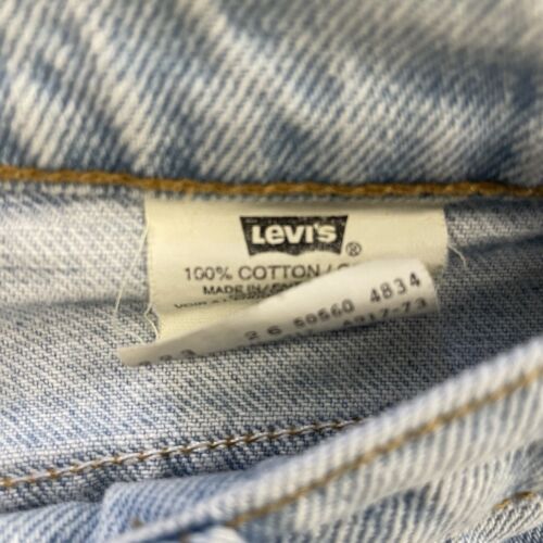 Vintage Levi Strauss & Co. 560 Denim Jeans Pants Size 34 X 34 – Throwback  Vault