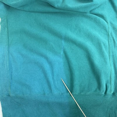 Vintage Champion Reverse Weave Crewneck Sweatshirt Size XL Teal 90s