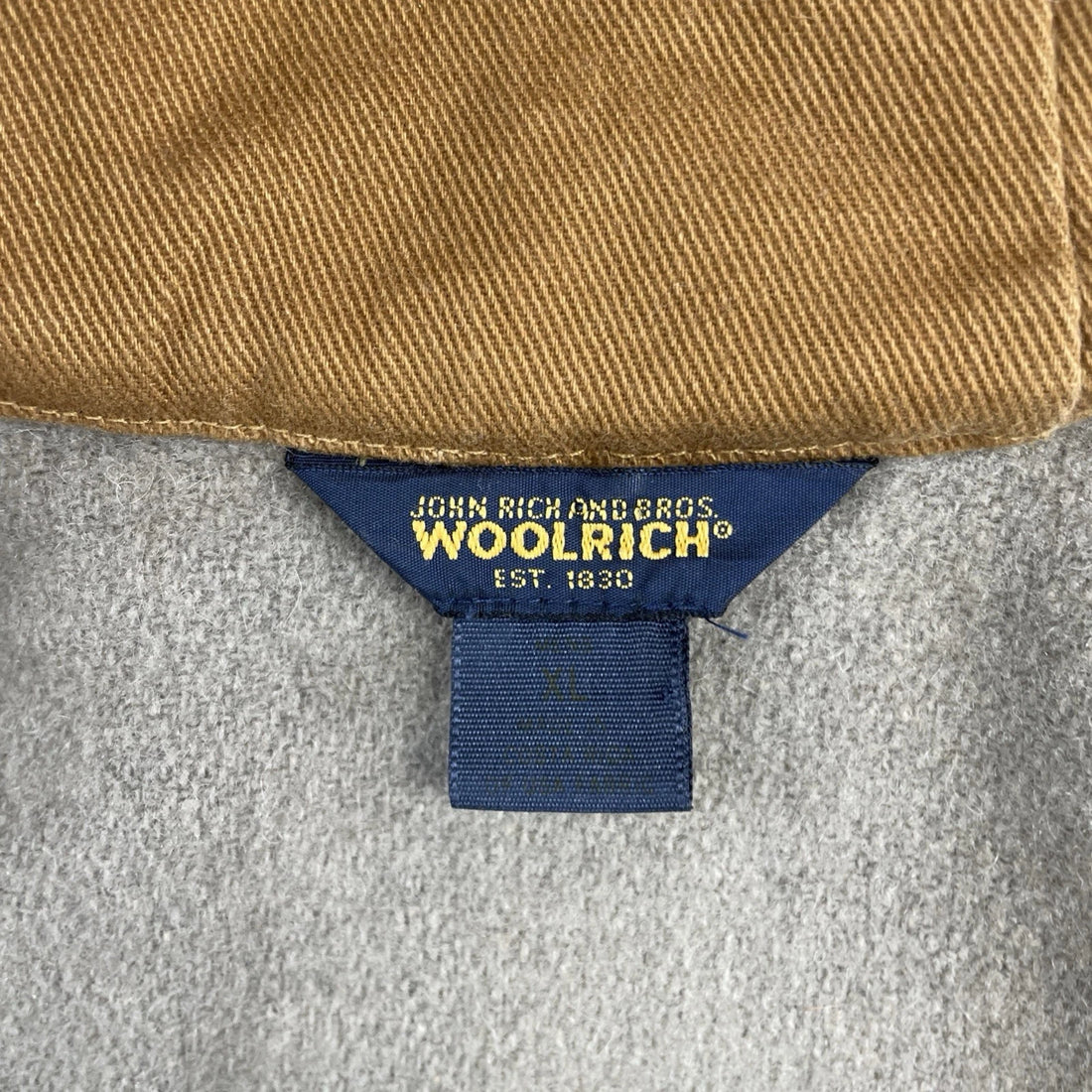 Woolrich Camo Wool Coat Jacket XL Hunting