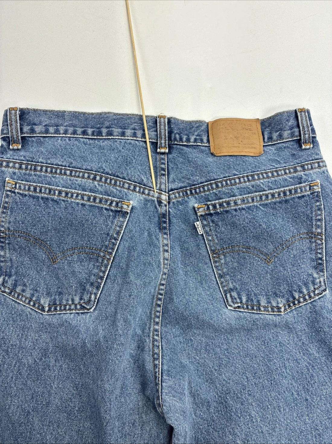 Vintage Levi Strauss & Co Denim Jeans Pants Size 32 X 31 White Tab