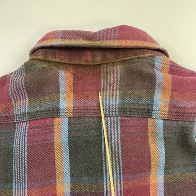 Vintage Carhartt Rugged Button Up Shirt Size 2XL Plaid