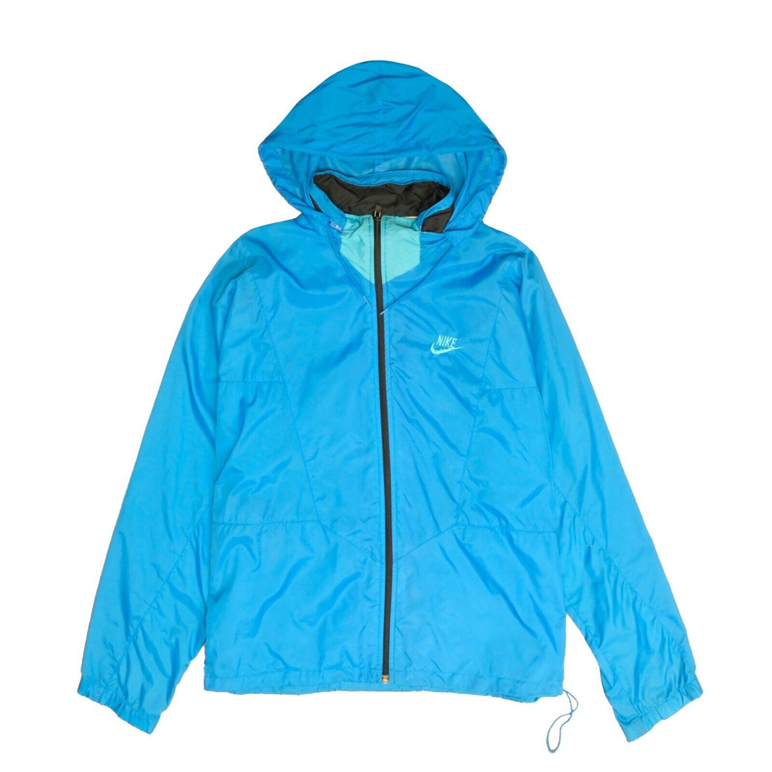 Vintage Nike Windbreaker Light Jacket Size Medium Sky Blue 80s 90s