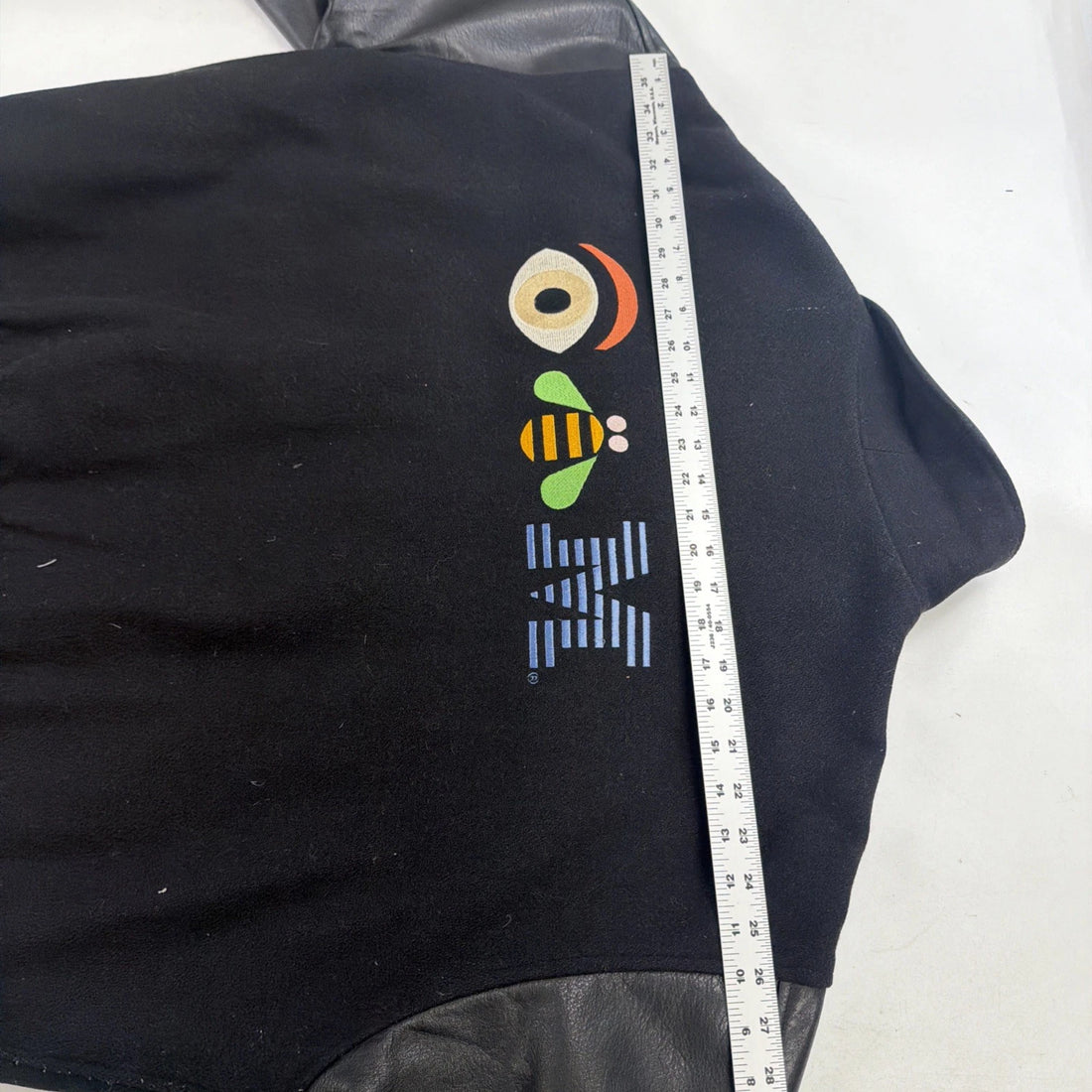 Vintage IBM Leather Wool Varsity Jacket Size 2XL