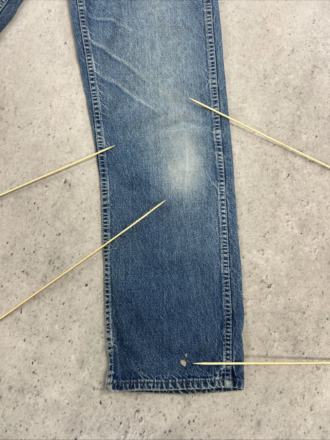 Vintage Carter's Watch The Wear Denim Jeans Pants Size Small