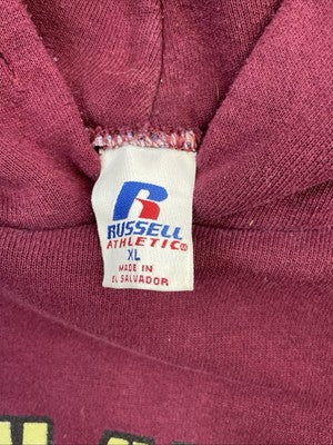 Vintage Boston College Eagles Russell Athletic Sweatshirt Hoodie Size XL NCAA