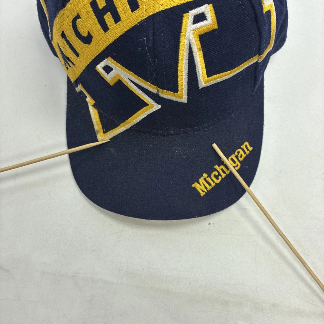 Vintage Michigan Wolverines The Game Wool Snapback Hat OSFA NCAA