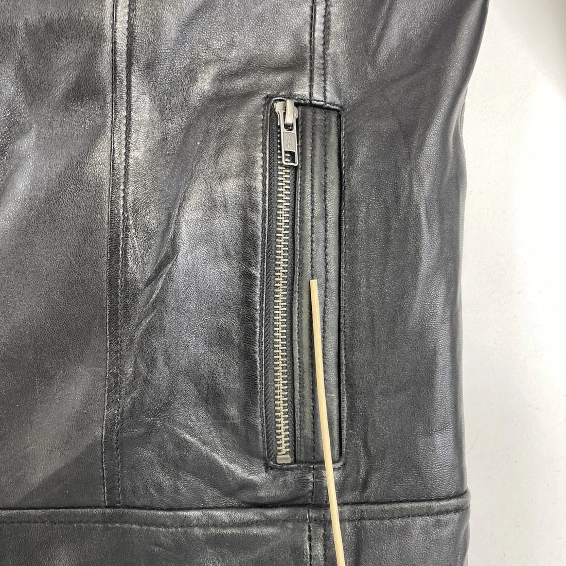 Danier Leather Coat Jacket Size Small Black