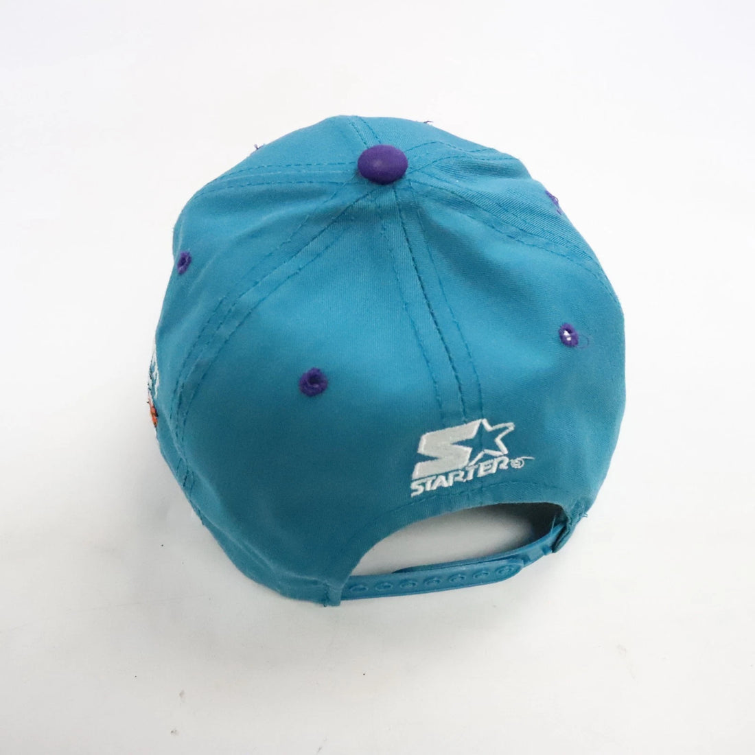 Vintage Charlotte Hornets Starter Snapback Hat OSFA NBA