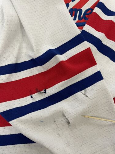 Vintage Rochester Americans Bauer Hockey Jersey Size Large AHL