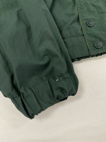 Vintage Tommy Hilfiger Windbreaker Light Jacket Size Large Green Flag Patch
