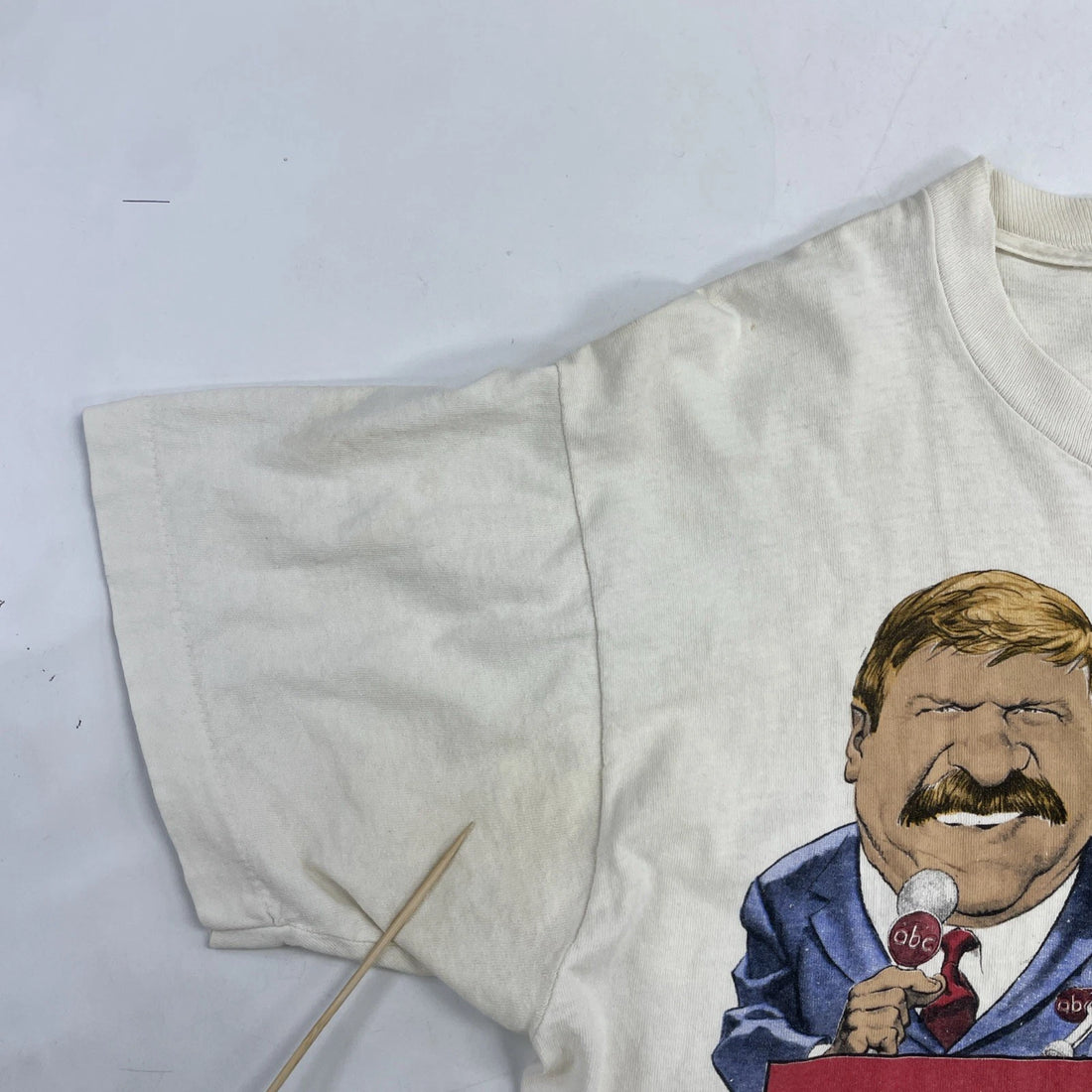Vintage ABC Monday Night Football Caricature T-Shirt Size Large NFL