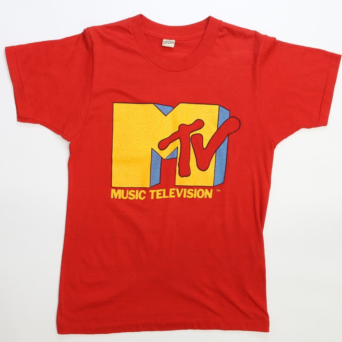 Vintage I Want My MTV Music Television T-Shirt Size Medium 80s