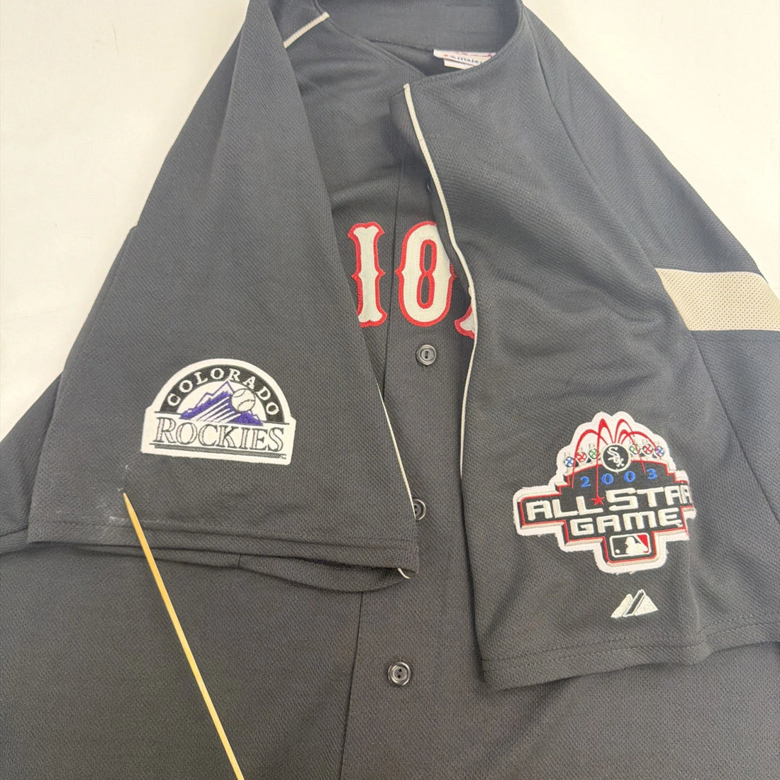 Vintage Todd Helton Rockies National 2003 All Star Game Authentic Jersey 2XL MLB
