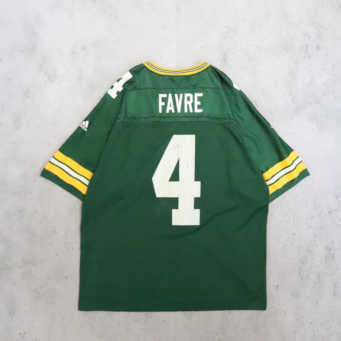Vintage Green Bay Packers Brett Favre Adidas Jersey Size XL NFL