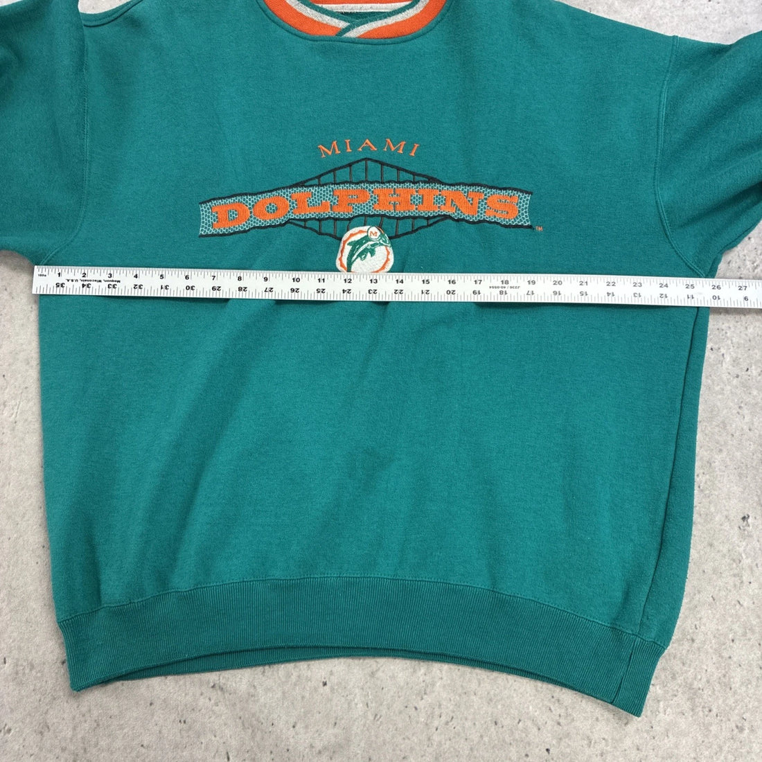 Vintage Miami Dolphins Starter Crewneck Sweatshirt Size Large NFL