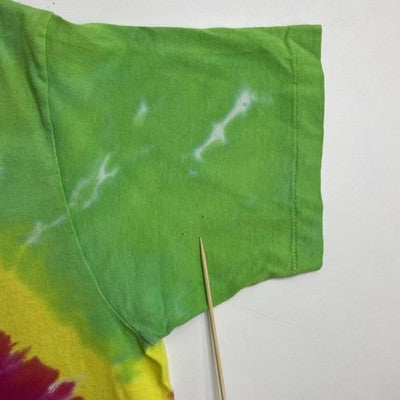 Vintage Bob Marley Tie Dye T-Shirt Size Large Reggae 90s