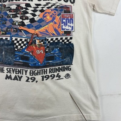 Vintage Indianapolis 500 Racing T-Shirt Size Medium 1994 90s
