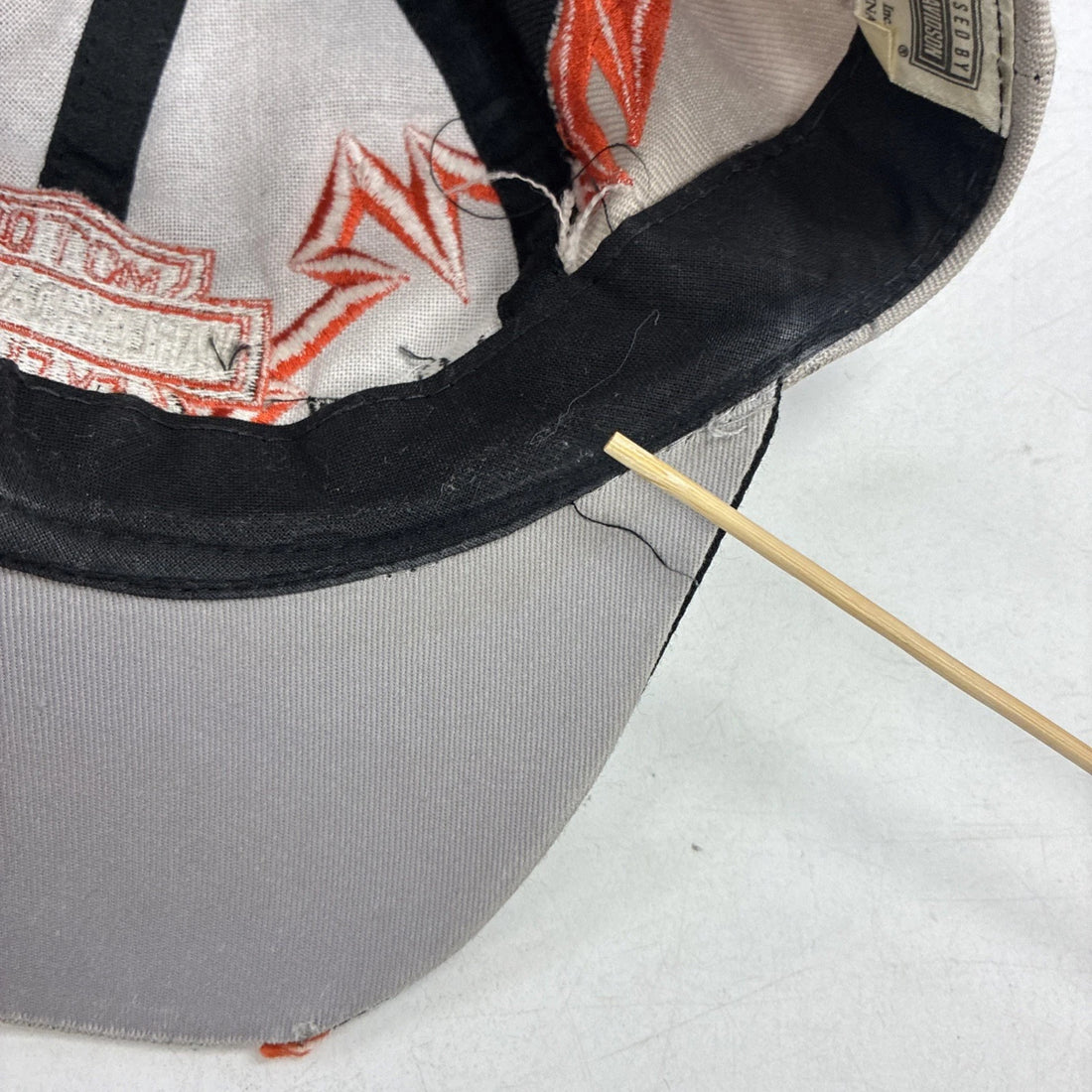Vintage Harley Davidson Motorcycles Jagged Edge Snapback Hat Cap OSFA