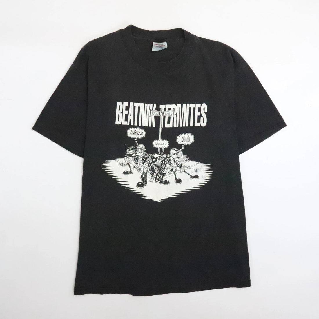 Vintage Beatnik Termites Band T-Shirt Size Large